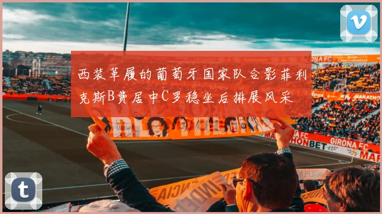 西装革履的葡萄牙国家队合影菲利克斯B费居中C罗稳坐后排展风采